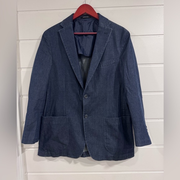 Saks Fifth Avenue casual Denim Blazer